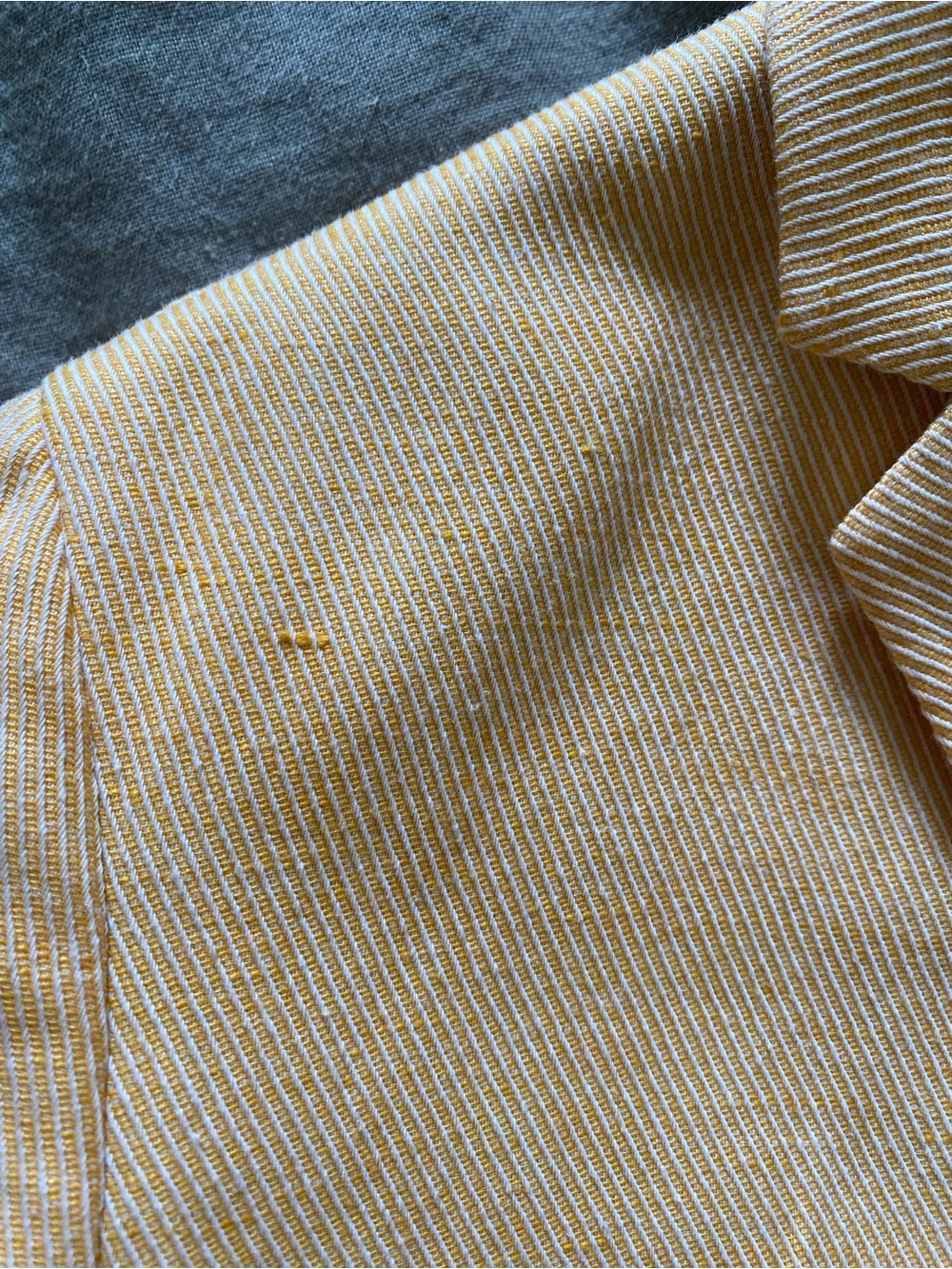Massimo Dutti Light Creamsicle Single-Button Blazer - Picture 4 of 7